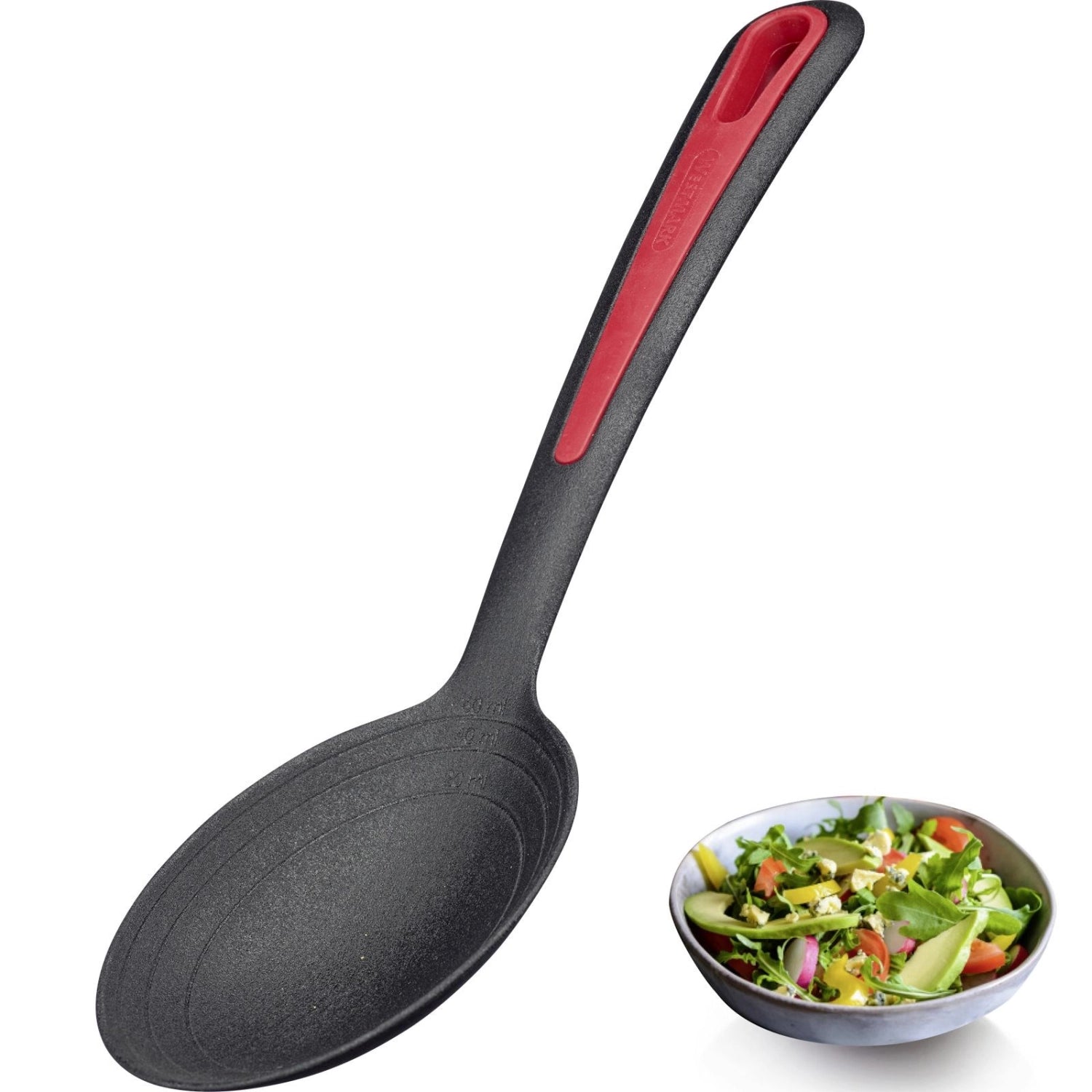 Eleganter Salatlöffel Gallant von Westmark, ideal zum Servieren von Salaten, aus hochwertigem Edelstahl, stilvolles Design für jede Küche.