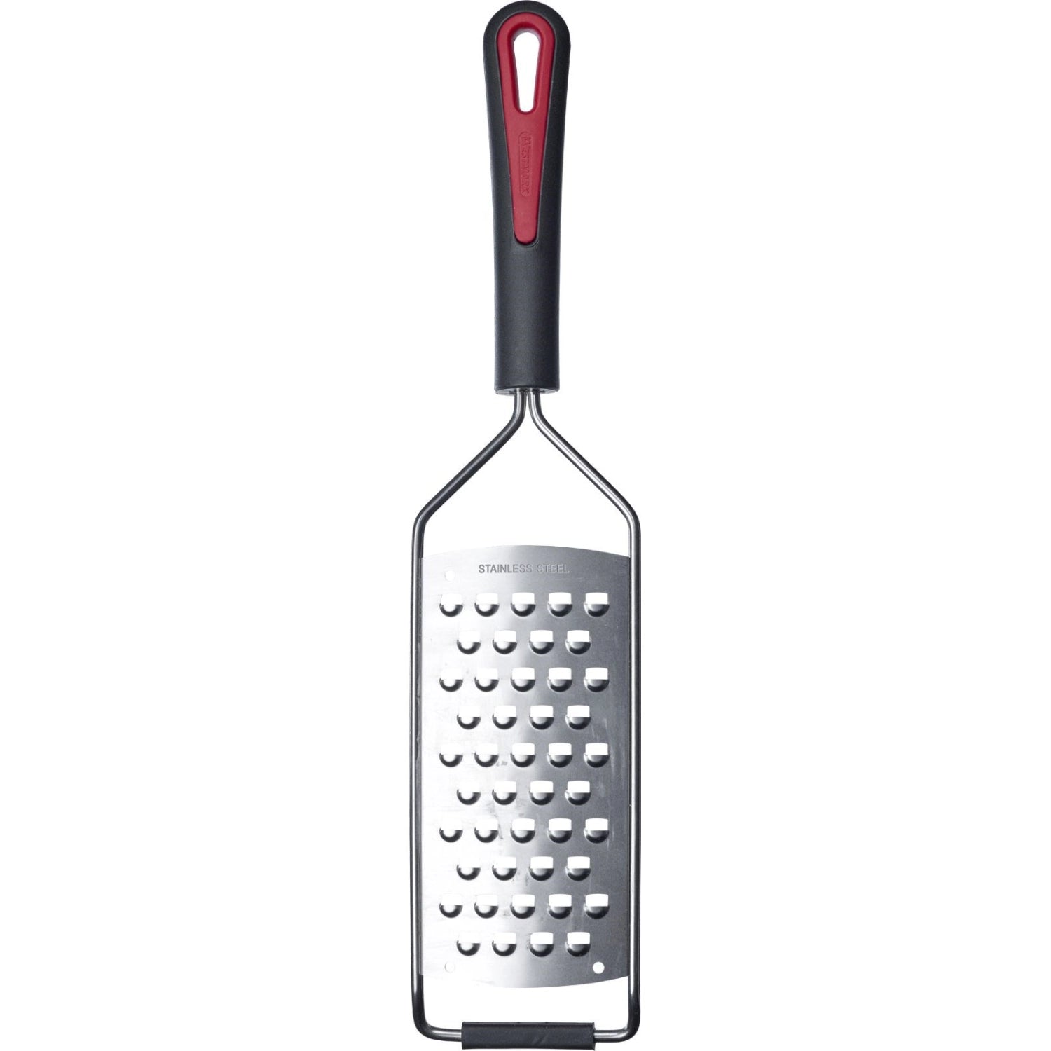 Grobe Reibe Gallant Square von Westmark, perfekt für schnelles Reiben von Käse und Gemüse, ergonomisches Design für angenehme Nutzung.