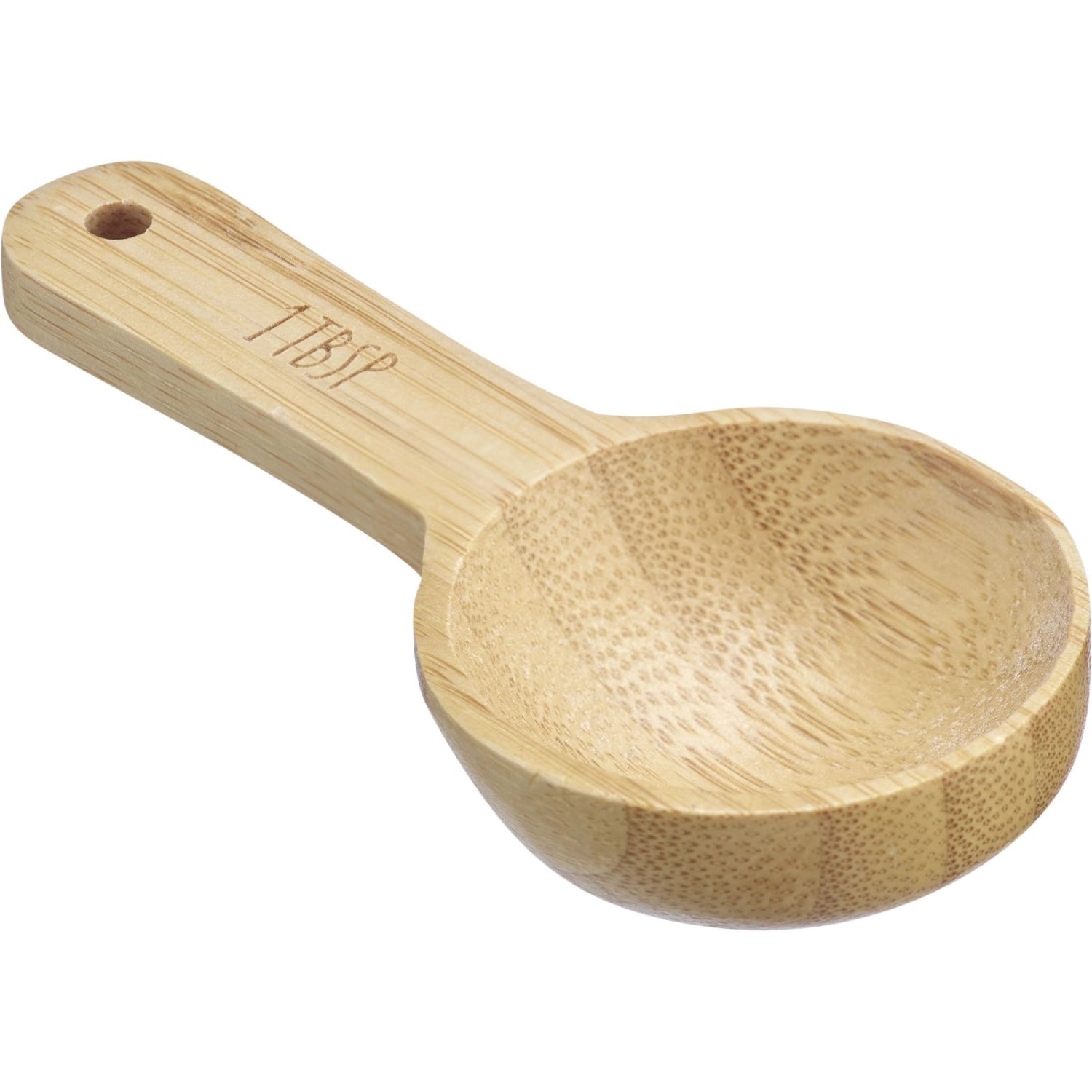 Set aus vier stilvollen Messlöffeln Woody von Westmark, perfekt für präzise Zutatenmessungen, aus robustem Holz für eine nachhaltige Nutzung.