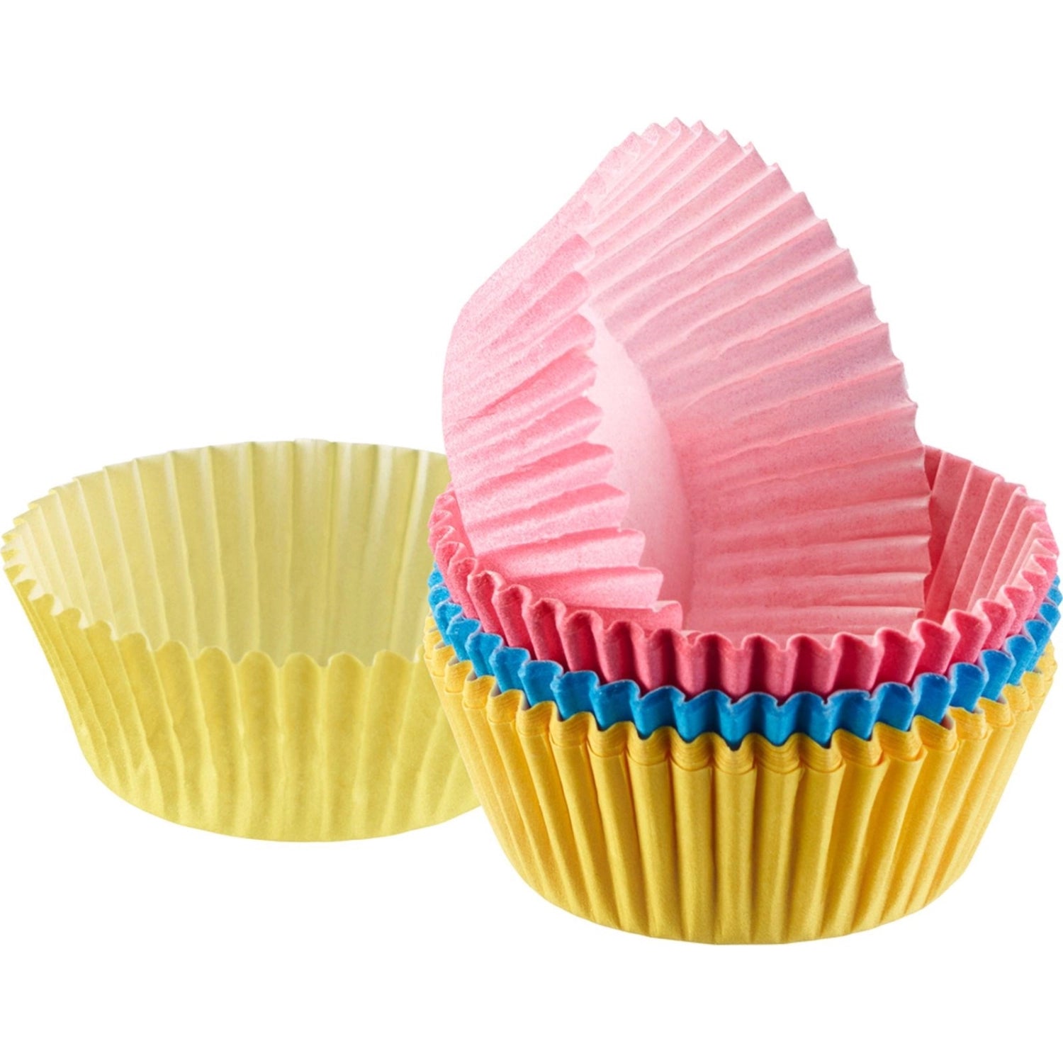 Bunte Mini Muffin Papier-Backförmchen von Westmark, ideal für kreative Backprojekte, perfekt für kleine Muffins und Cupcakes.