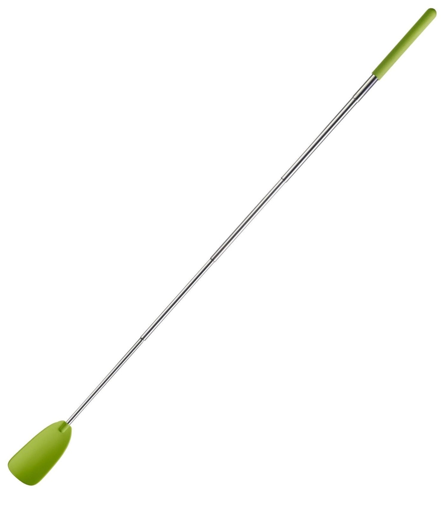 Teleskop-Schuhlöffel von Westmark, ergonomisch gestaltet für müheloses Anziehen von Schuhen, ideal für Zuhause und unterwegs.