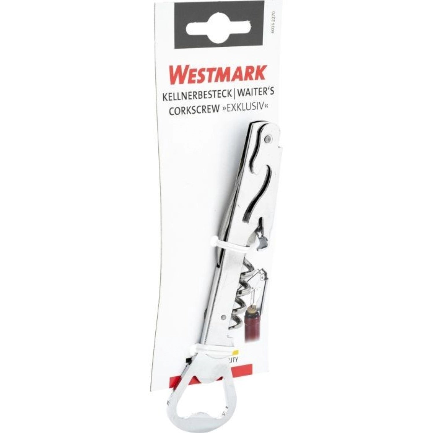Hochwertiges Kellnerbesteck Exclusiv von Westmark, stilvoller Flaschenöffner, perfekt für den Einsatz in der Gastronomie und zu Hause.