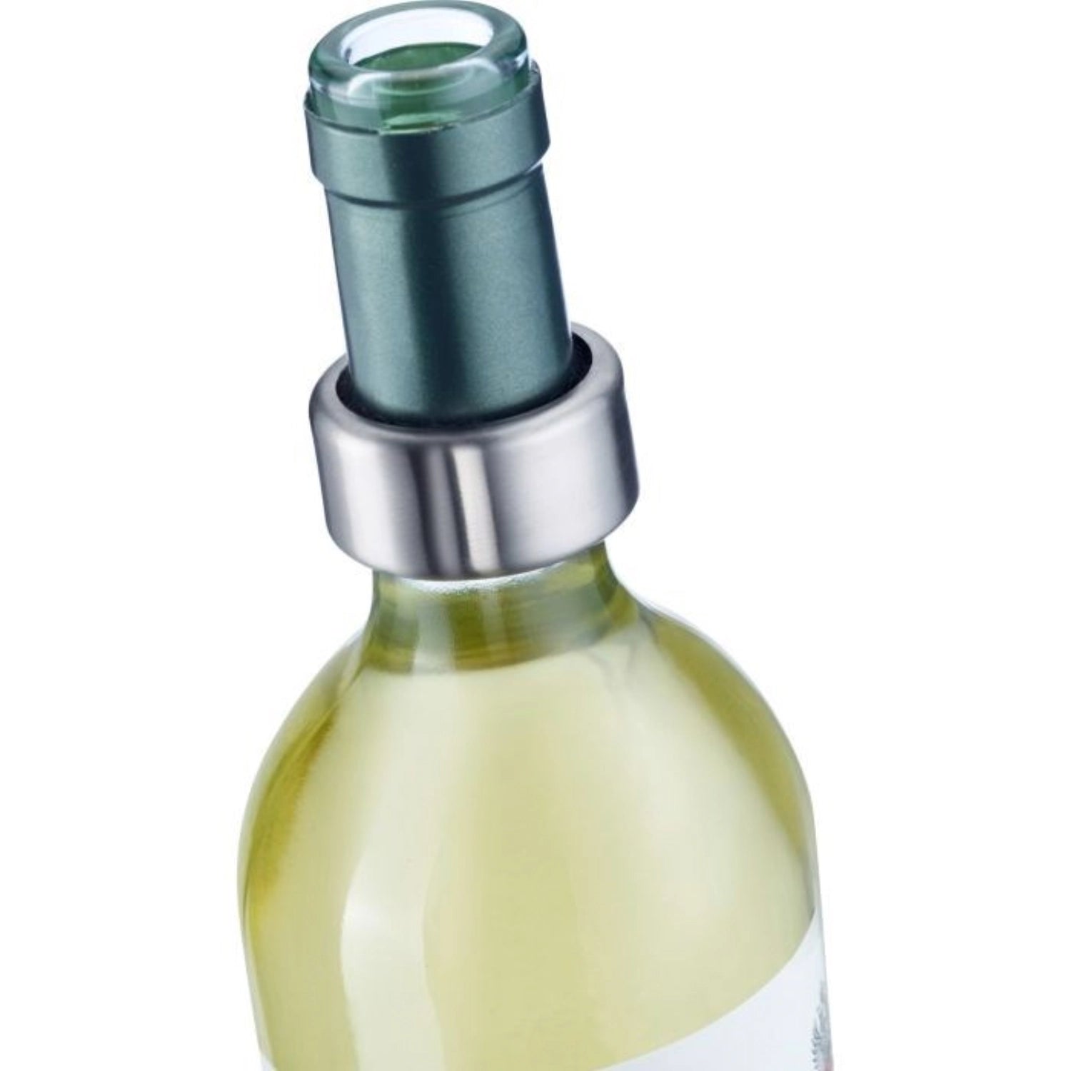 Zwei stilvolle Tropfringe aus der Alessio Monopol Edition von Westmark, ideal für das präzise Servieren von Getränken ohne Tropfen.