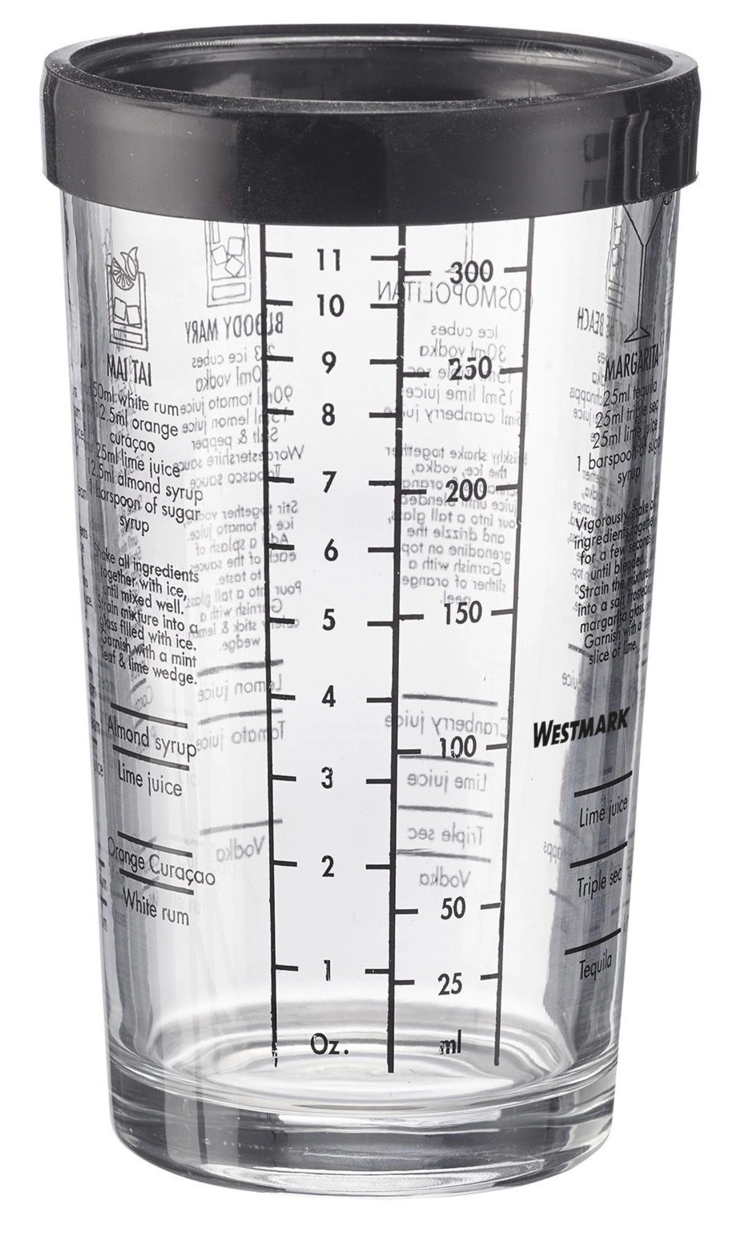 Eleganter Boston Shaker Boogie von Westmark, 350ml, ideal für Cocktailliebhaber, vereint Funktionalität und modernes Design für jede Bar.