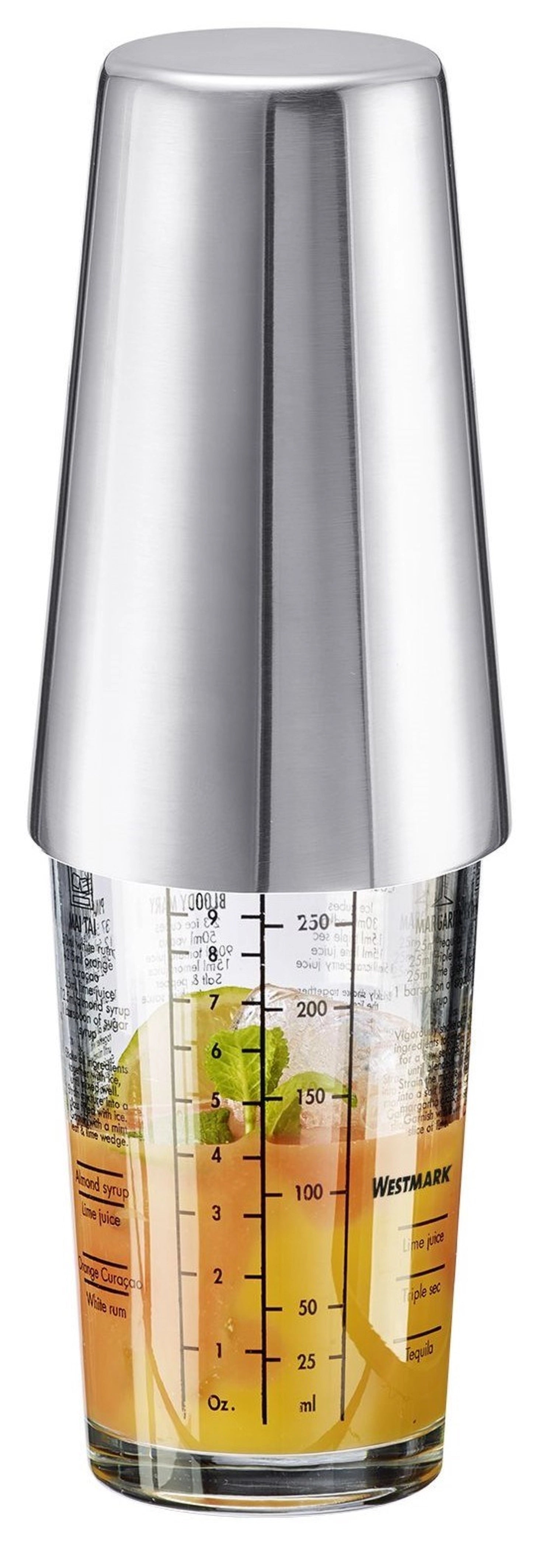 Stylischer Boston Shaker Boogie von Westmark, 350ml, perfekt für kreative Mixgetränke und ein Must-Have für jede Cocktailbar.