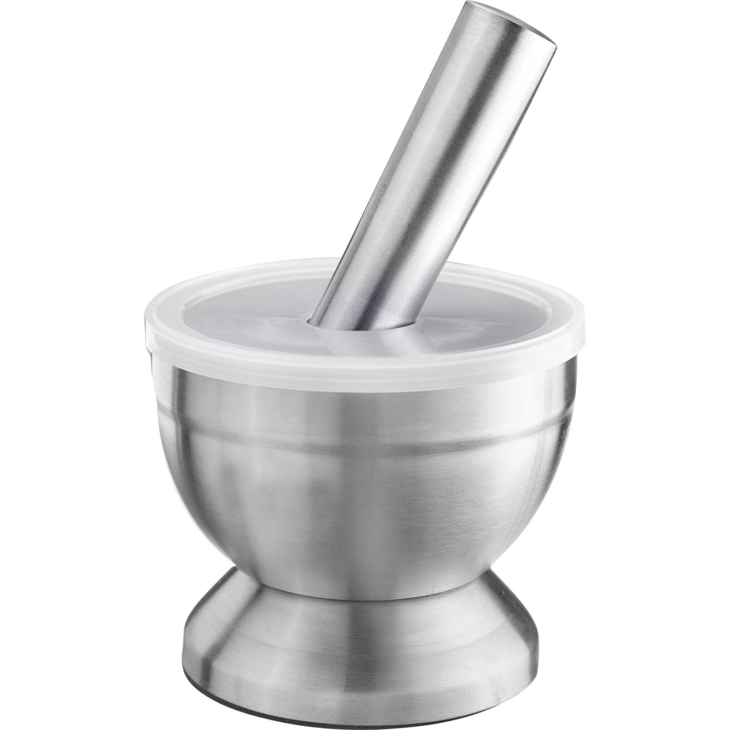 Kleiner OXO Good Grips Steel POP Behälter, 1.0L, rechte Ansicht, ideal für die Aufbewahrung von Lebensmitteln.
