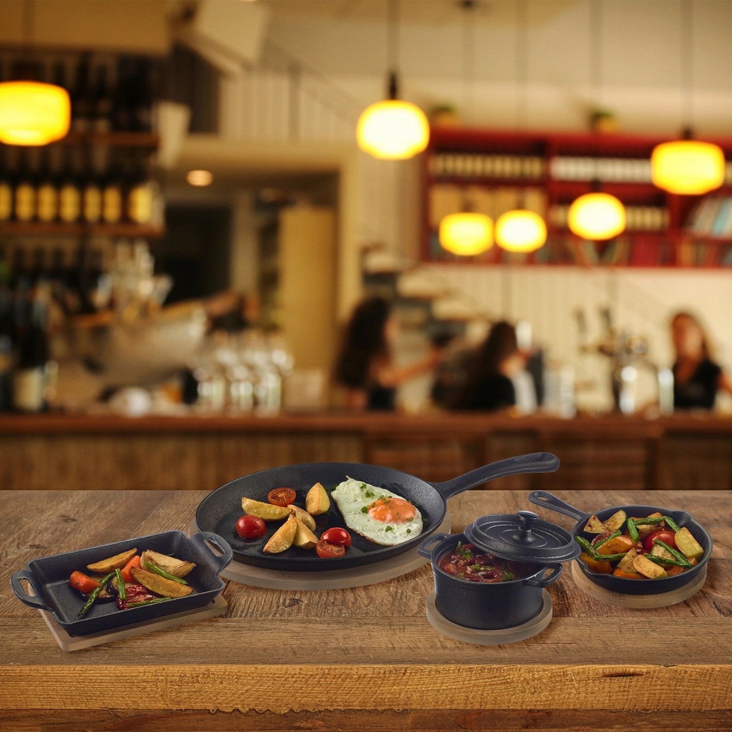 Gusseiserne Pfanne Tapas und Friends von Westmark, 500ml, ideal für die Zubereitung von Tapas und kleinen Gerichten, robust und langlebig.