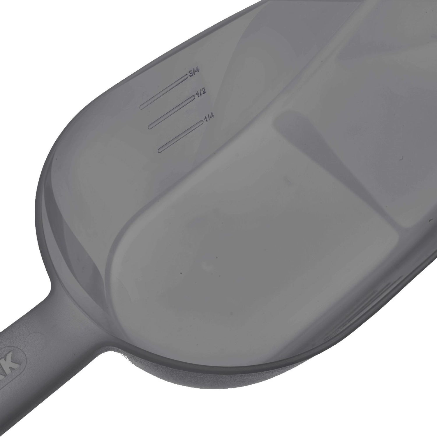 Set aus drei langlebigen Kunststoffschaufeln von Westmark, ideal zum präzisen Messen und Portionieren von Zutaten in der Küche.