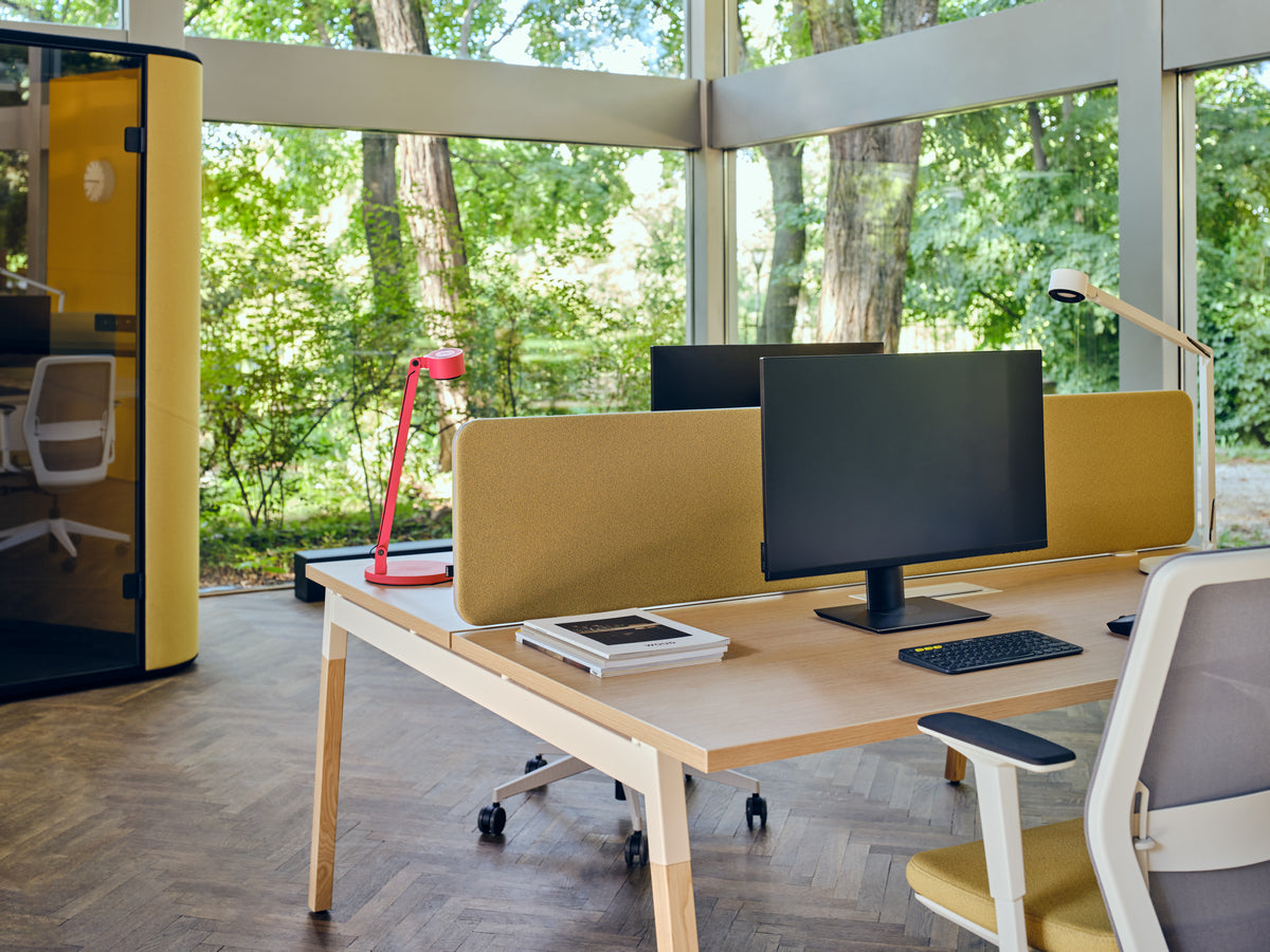 Twin ZUT59 - Paneele für Schreibtische in Grün präsentiert im Onlineshop von KAQTU Design AG. Paneele ist von Mdd