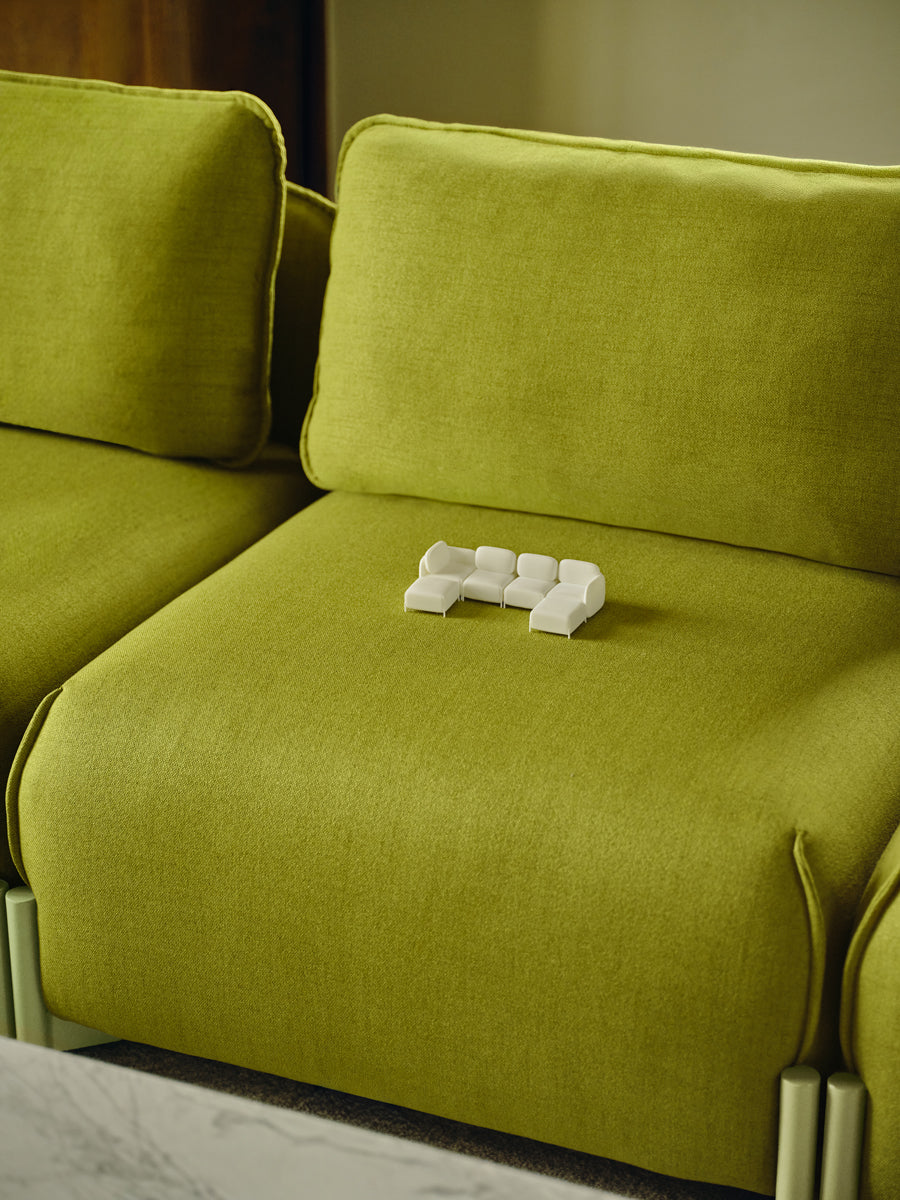 Linka LKS05L - Sofa in Sepia präsentiert im Onlineshop von KAQTU Design AG. 2er Sofa ist von Mdd