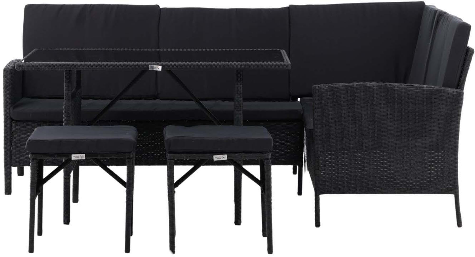 Elegantes Knock Ecksofa von Venture Home für den Außenbereich, perfekt für gemütliche Stunden auf der Terrasse mit robusten, wasserfesten Kissen.