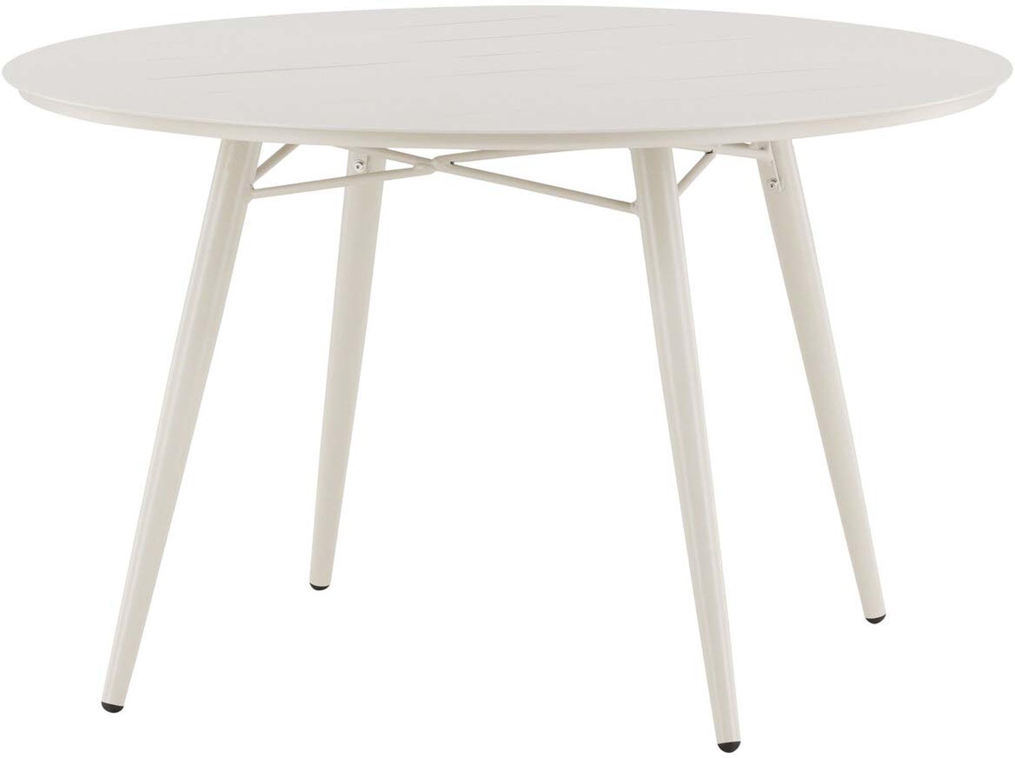 Moderner runder Gartentisch Lina von Venture Home für Outdoor-Genuss.