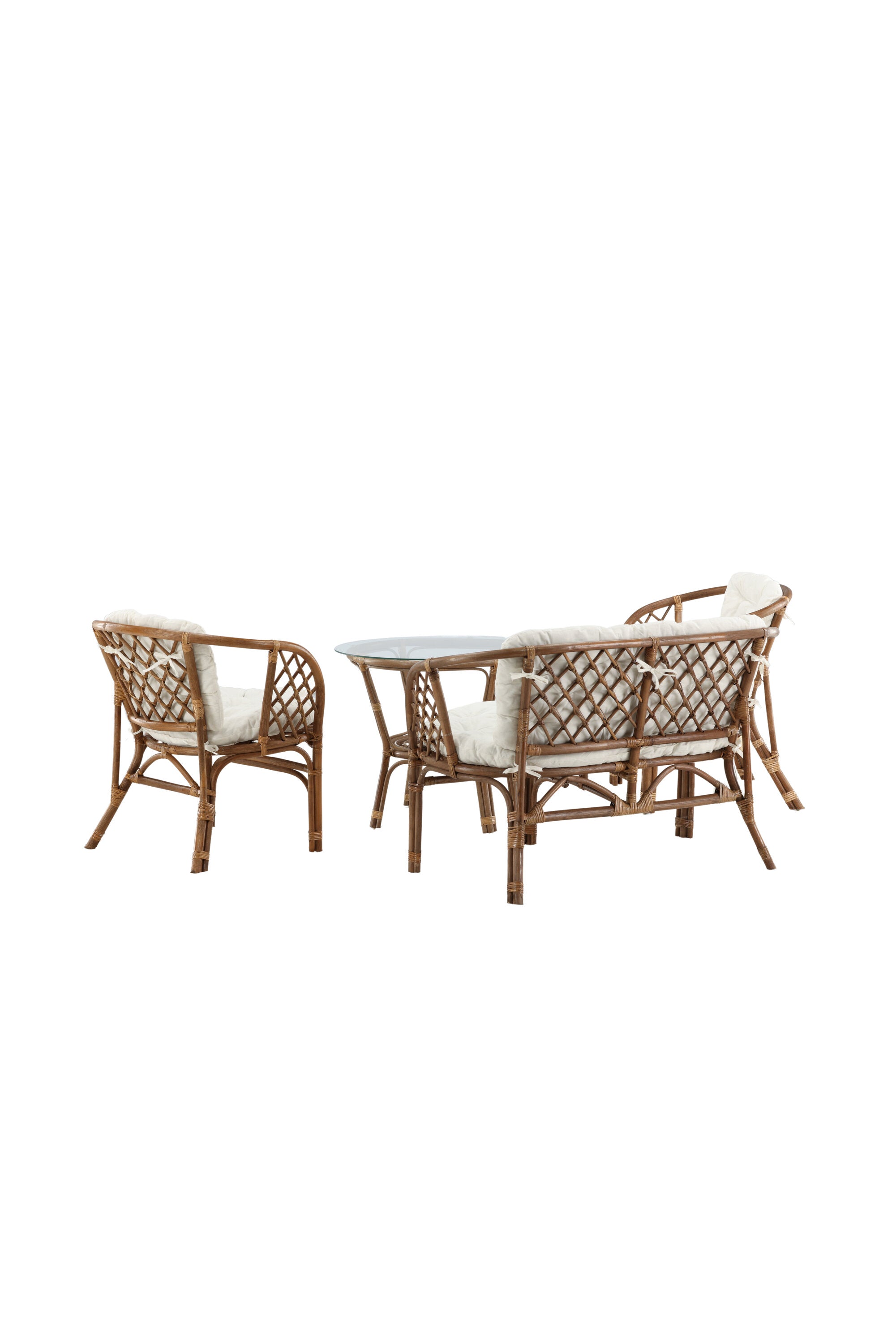 Modernes Wera Loungeset von Venture Home, ideal für gemütliche Abende im Freien, bietet Komfort und ansprechendes Design.