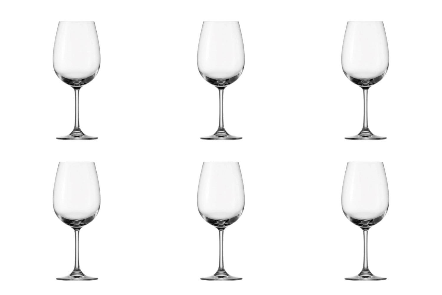 Elegantes 6er Set Rotweinkelche von Stölzle, 450ml, Höhe 205mm, ideal für stilvolles Genießen von Rotwein.