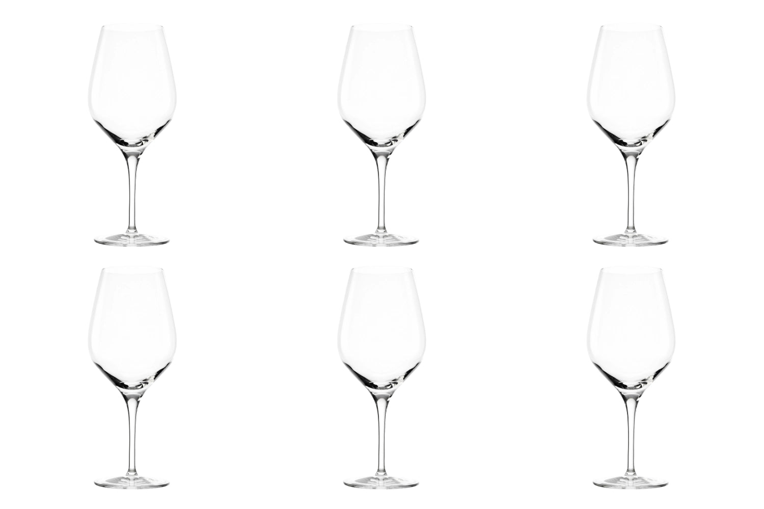 Elegantes 6er Set Bordeaux-Pokale von Stölzle, 645ml, ideal für Rotweinliebhaber, stilvolles Design für besondere Anlässe.