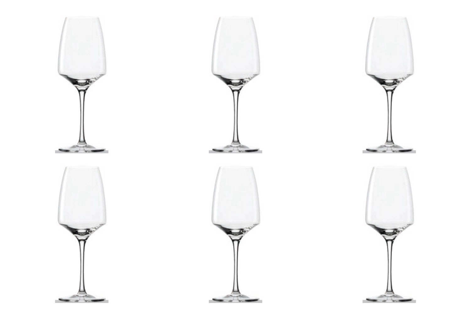 Elegantes 6er Set Weissweinkelche von Stölzle, 350ml, Höhe 21,4cm, ideal für feine Weissweine und festliche Anlässe, stilvolles und modernes Design.