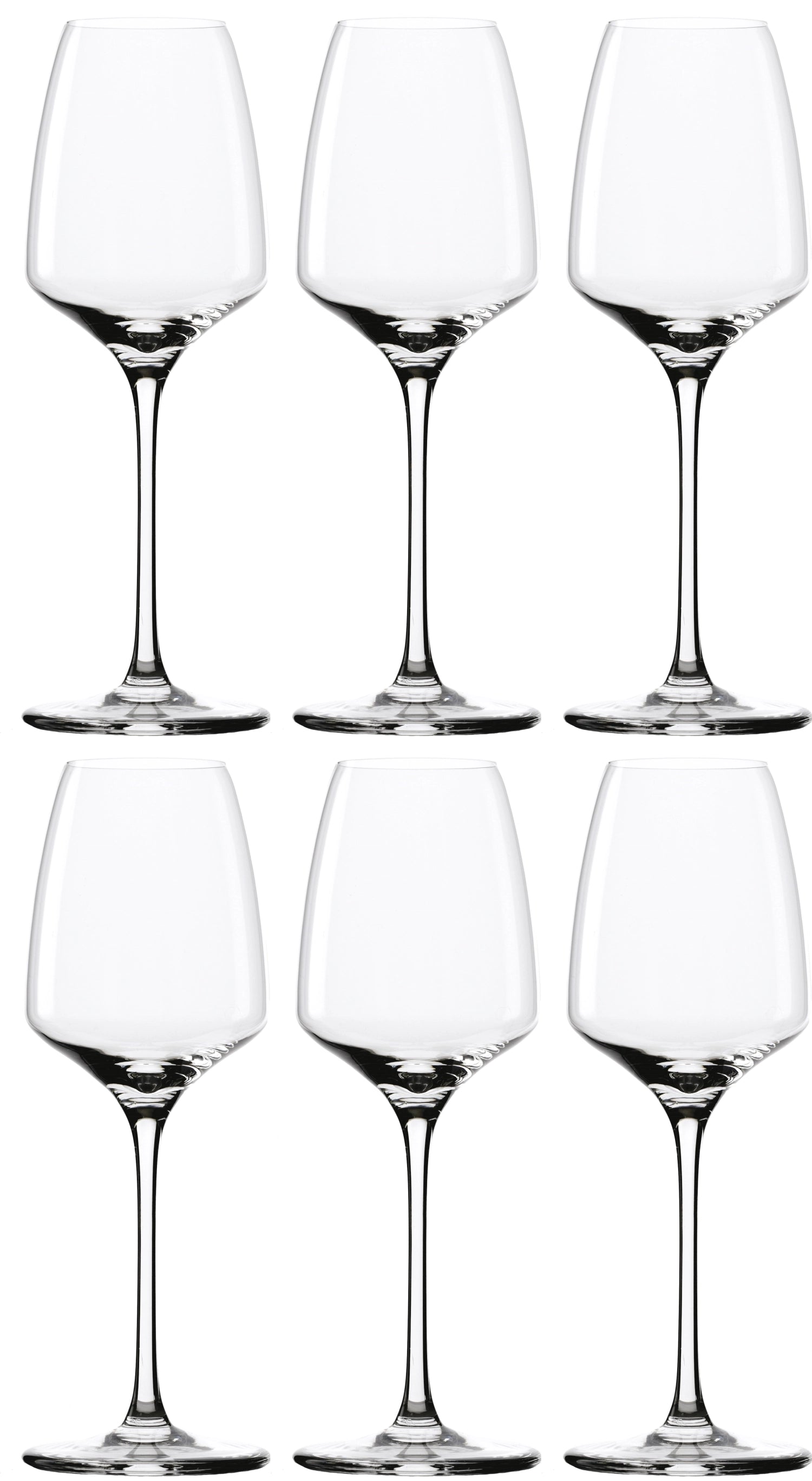 Hochwertiges 6er Set Weissweingläser von Stölzle, 285ml, Höhe 208mm, perfekt für erlesene Weissweine und besondere Anlässe, zeitloses Design.