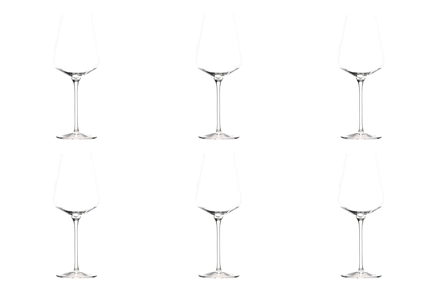 Elegantes 6er Set Quatrophil Bordeauxgläser von Stölzle, 644ml, 255mm hoch, ideal für den Genuss von Rotwein.