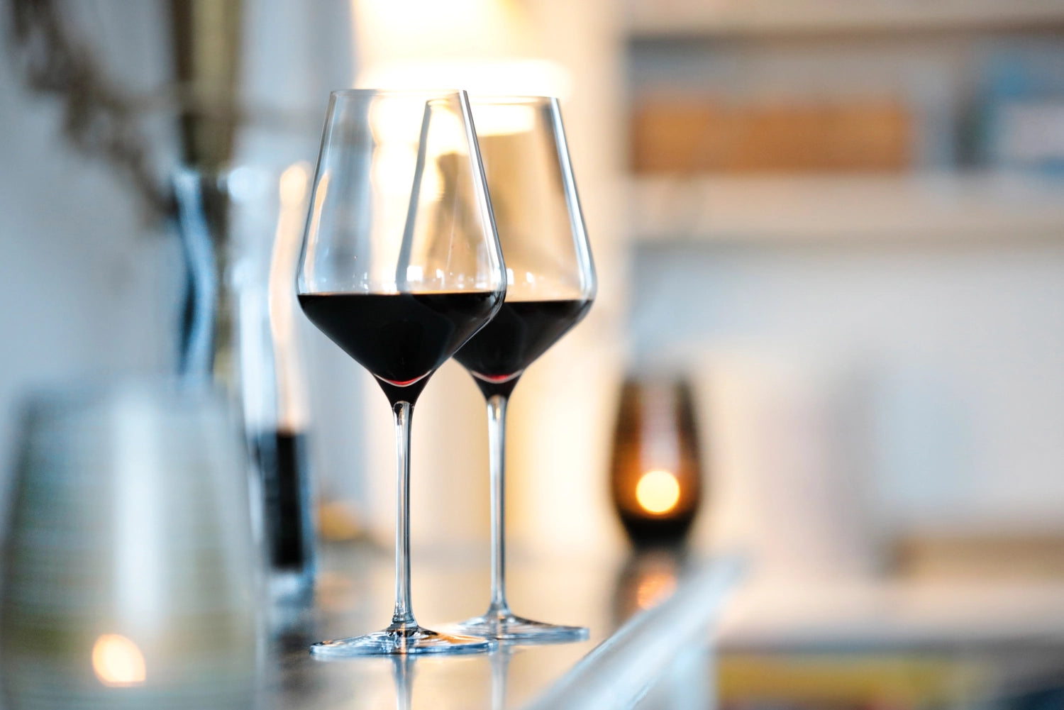 Stölzle Quatrophil Bordeauxglas Set mit 6 Gläsern, 644ml, 255mm hoch – perfekt für stilvolles Rotweintrinken und besondere Anlässe.