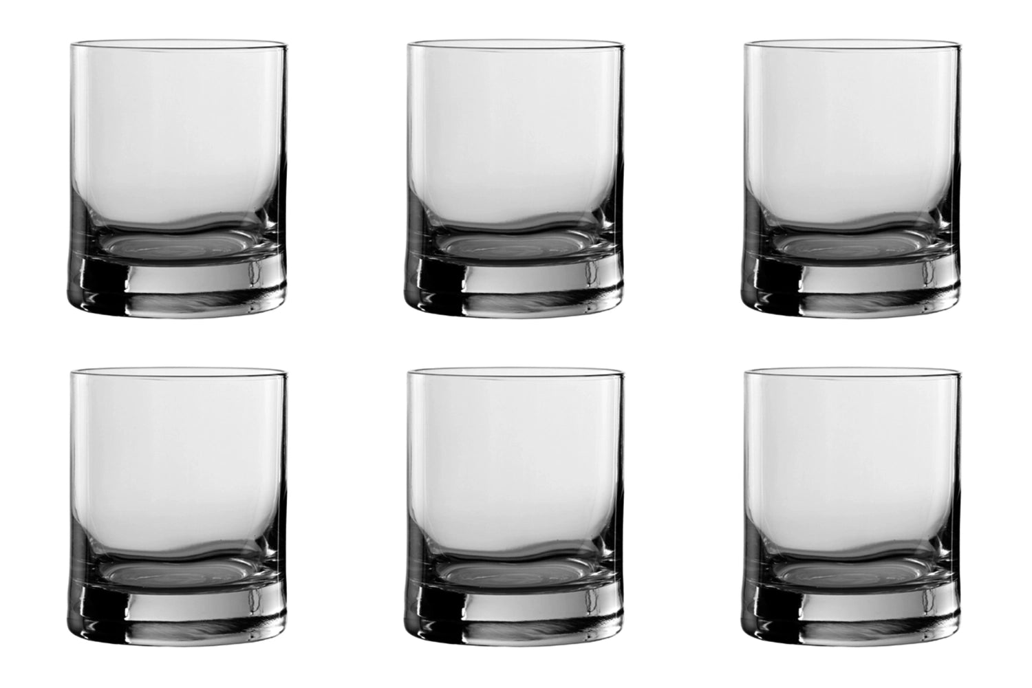 6er Set New York Bar Whiskygläser von Stölzle, 420ml, Höhe 106mm, elegant und ideal für Whisky-Liebhaber, erhältlich bei KAQTU Design AG.