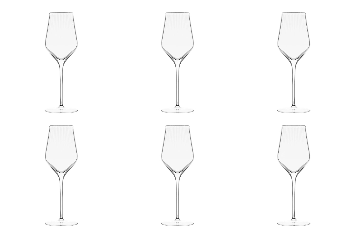 Elegantes 6er Set Symphony Weissweinkelche von Stölzle, 405ml, Höhe 245mm, perfekt für Weißwein und besondere Anlässe.