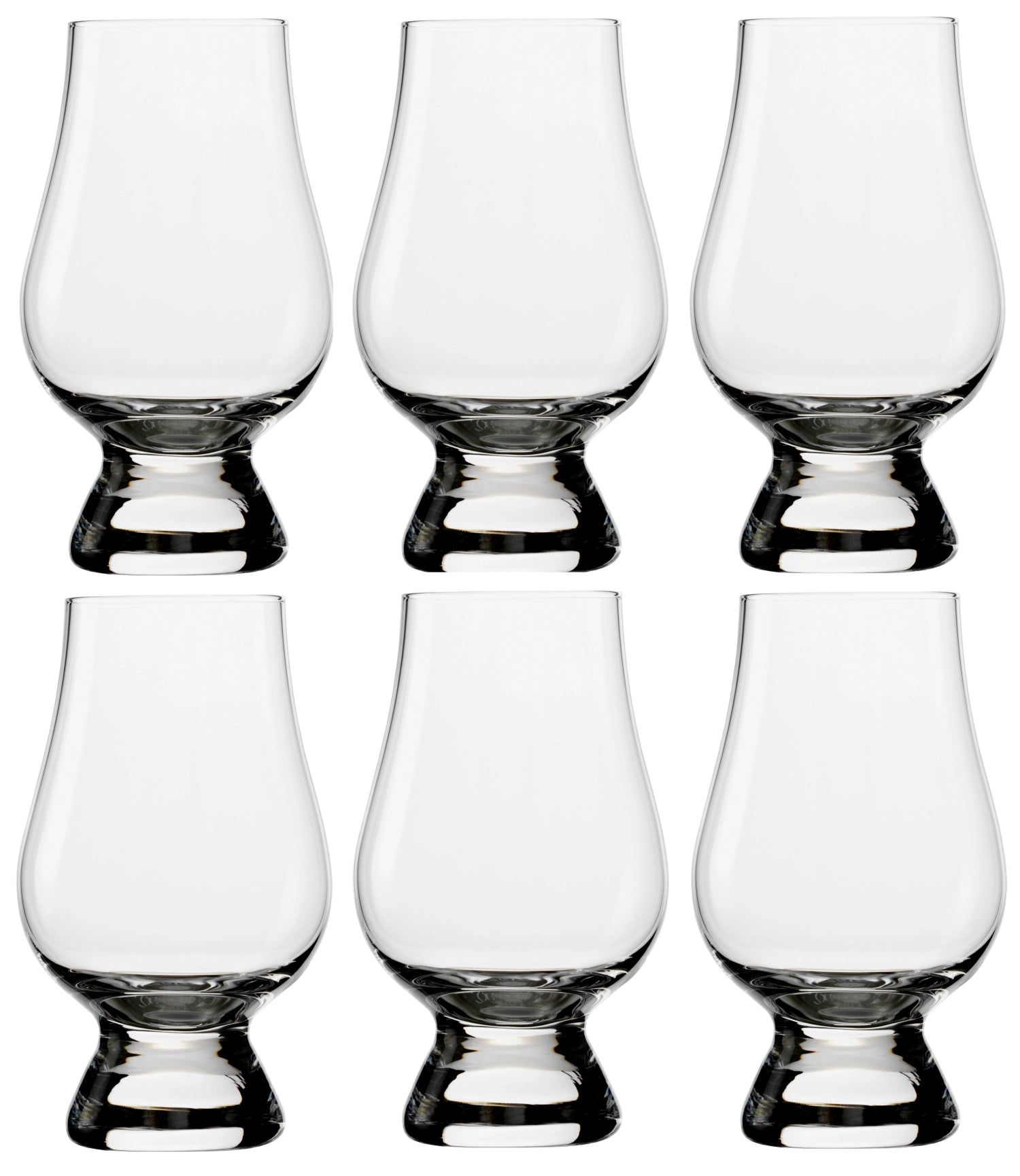 Elegantes 6er Set Glencairn Whiskybecher mit 190ml Fassungsvermögen und 115,5mm Höhe, perfekt für Whiskygenuss, von Stölzle.