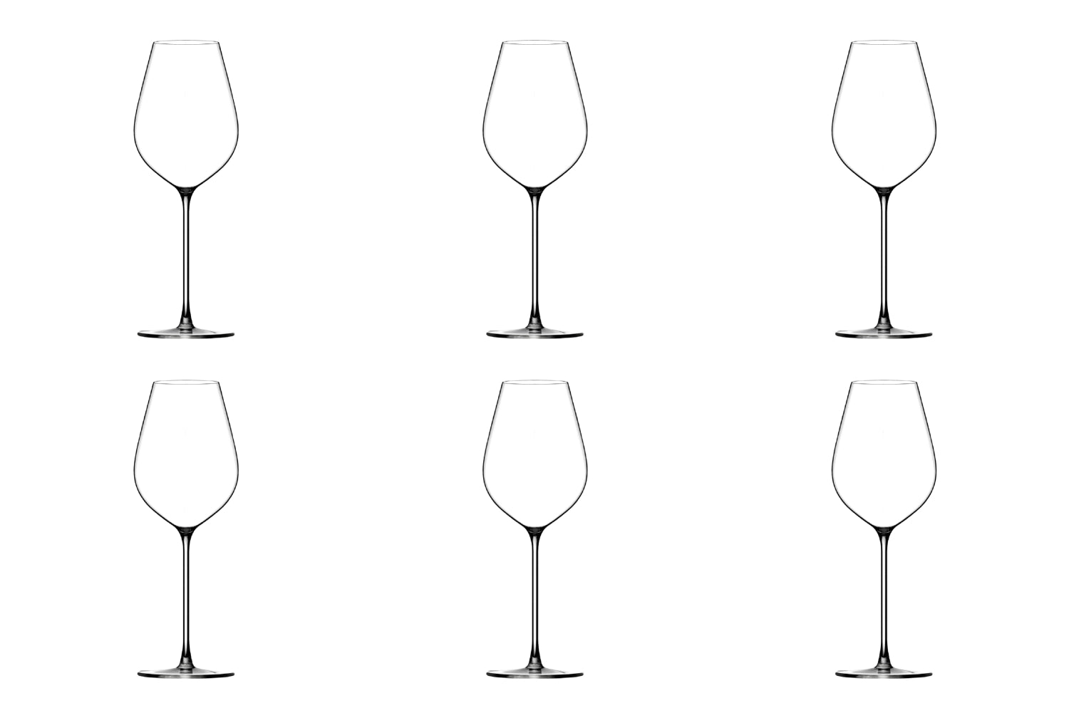Elegantes 6er Set Basset Hommage Universalgläser von Lehmann Glass, 45cl, perfekt für Weinliebhaber und vielseitige Genussmomente.