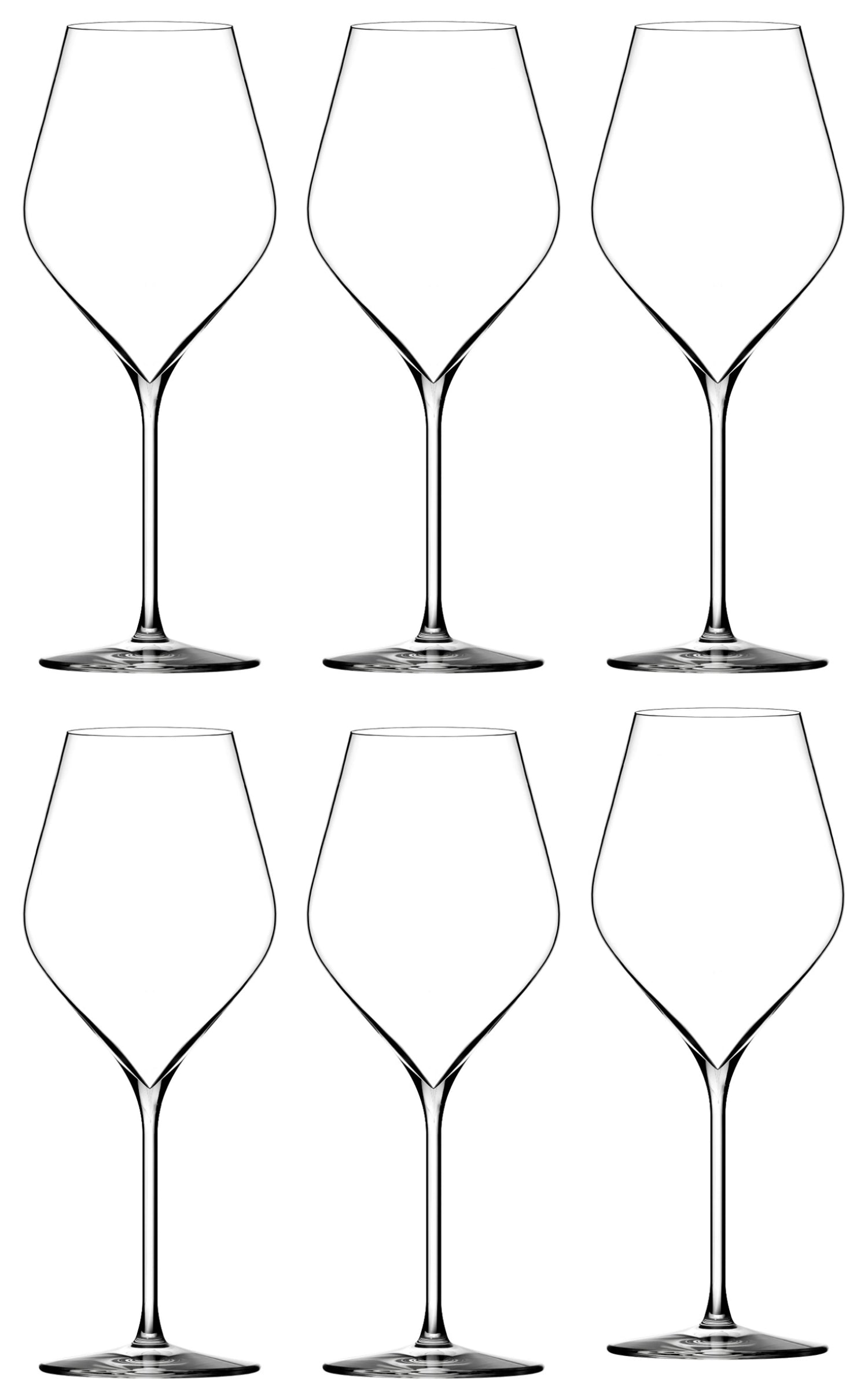 Elegantes 6er Set Absolus Universalgläser von Lehmann Glass, 46cl, ideal für Wein, Cocktails und festliche Anlässe.