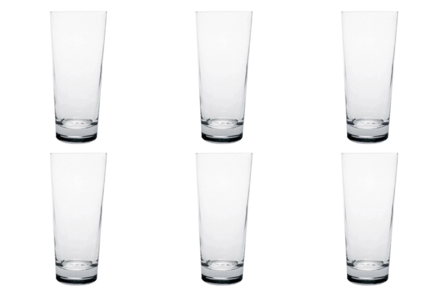 Elegantes 6er Set Frankonia Longdrinkgläser, 28 cl, 14.2 cm hoch, perfekt für Cocktails und Longdrinks, ideal für festliche Anlässe und gesellige Runden.