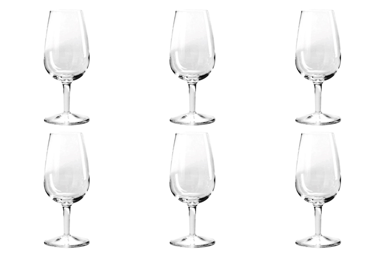 Elegantes 6er Set D.O.C. Rotweinkelche (31 cl, 17.5 cm) von swizzglas, perfekt für den Genuss von vollmundigem Rotwein bei festlichen Anlässen.