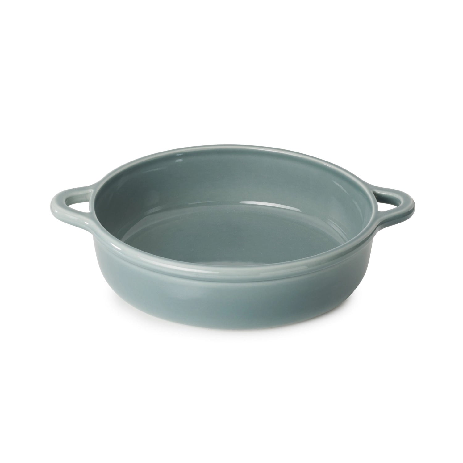Elegante 31 cm Induktionskasserolle in wolkengrau, ideal für vielseitige Kochanwendungen und modernes Küchendesign, ohne Deckel.
