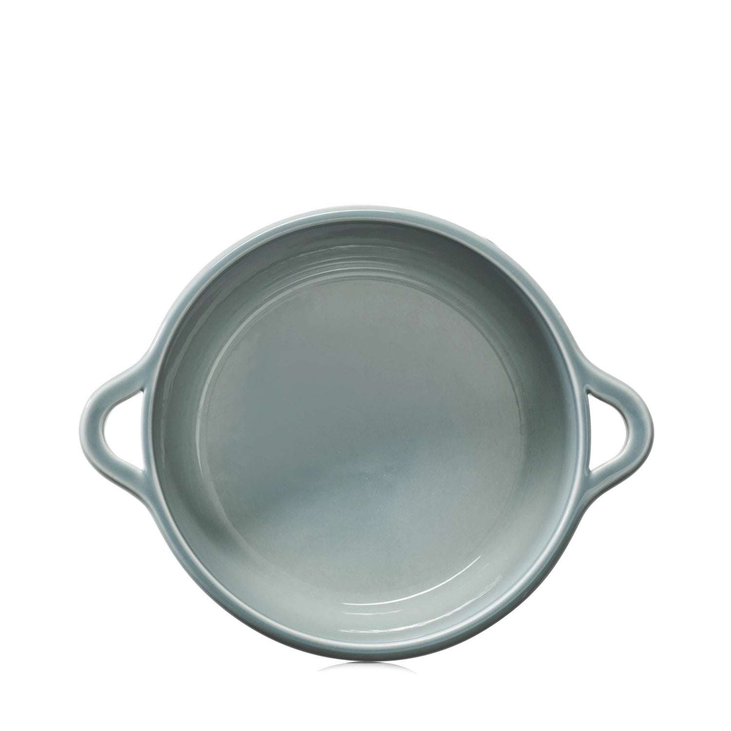Stilvolle wolkengraue Induktionskasserolle mit 22 cm Durchmesser, perfekt für vielseitige Kochanwendungen und zeitgemäße Küchenästhetik, ohne Deckel.