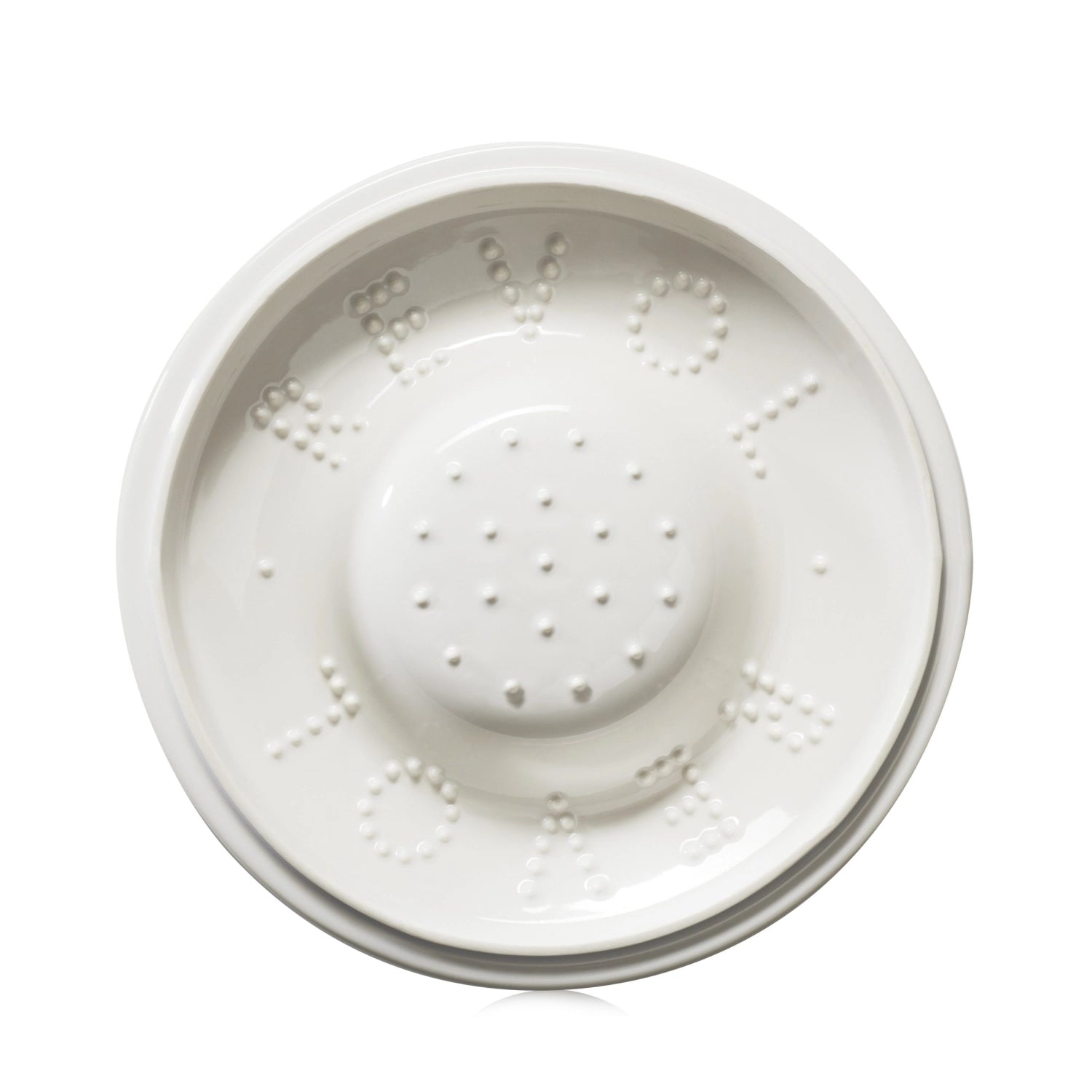 Stilvoller alabasterfarbener Porzellandeckel für Kasserolle D26cm von Revol, perfekt zum Abdecken und Servieren von Speisen.