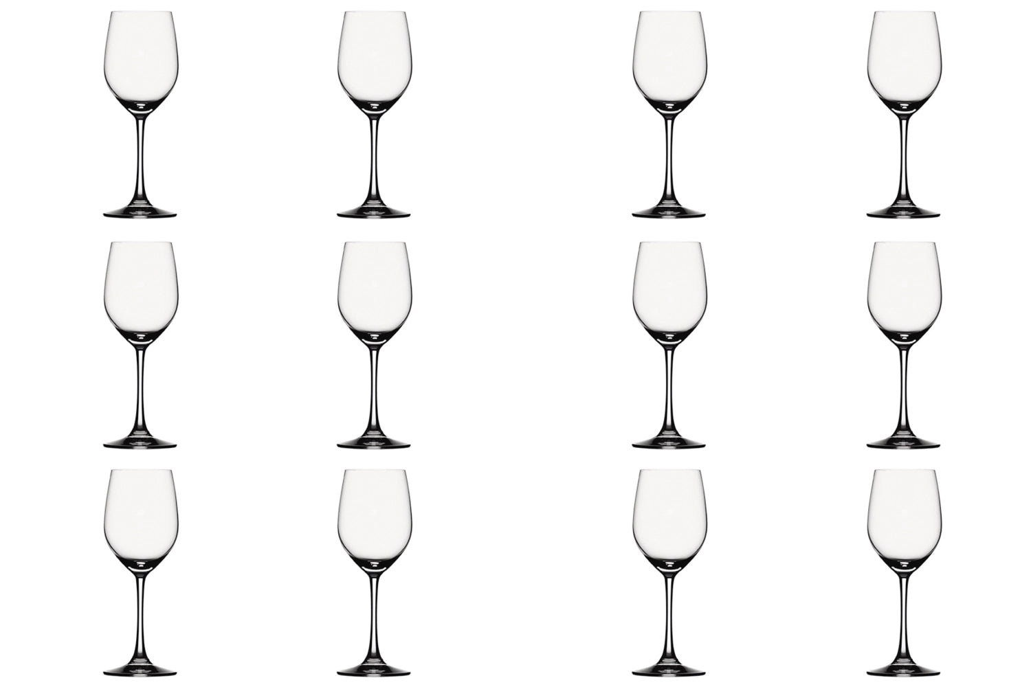 Hochwertiges 12er Set Vino Grande Weissweinkelche von Spiegelau, 330ml, perfekt für erfrischende Weißweine und festliche Anlässe.