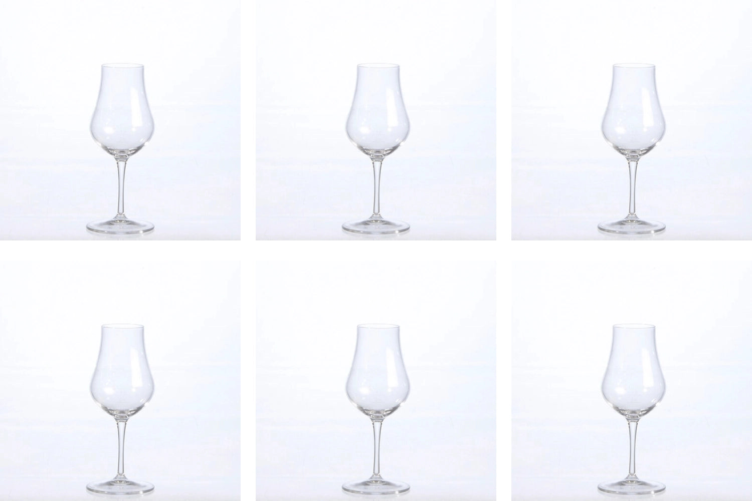 Elegantes 6er Set Vinoteque Snifter Spirits Gläser, 17cl, ideal für Spirituosen, vereint modernes Design mit präziser Eichung für perfekten Genuss.