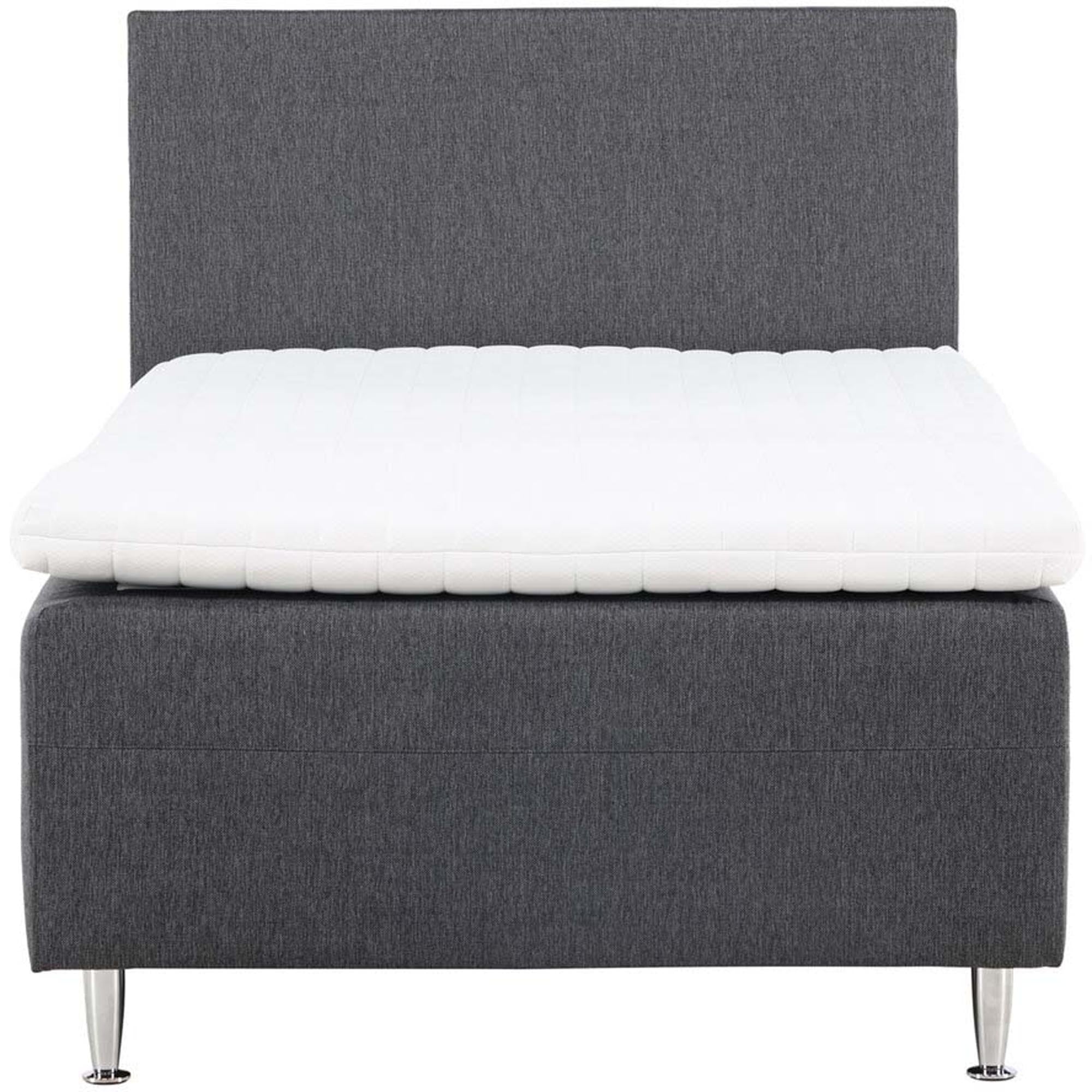 Elegantes Boxspringbett Mesa von Venture Home, kombiniert modernes Design mit erstklassigem Komfort für erholsame Nächte.