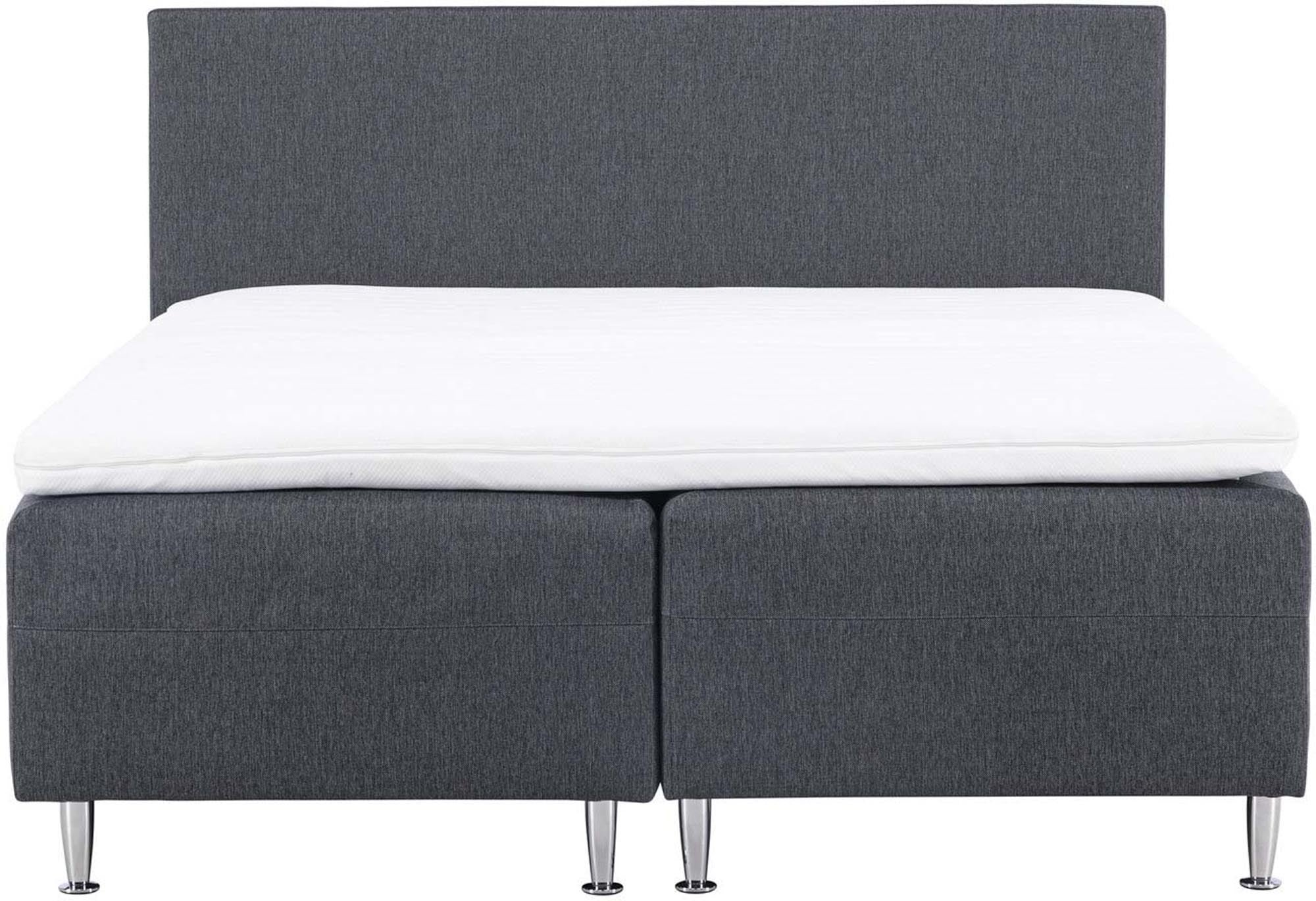 Elegantes Boxspringbett Mesa von Venture Home, ideal für stilvolle Schlafzimmergestaltung und höchsten Schlafkomfort.