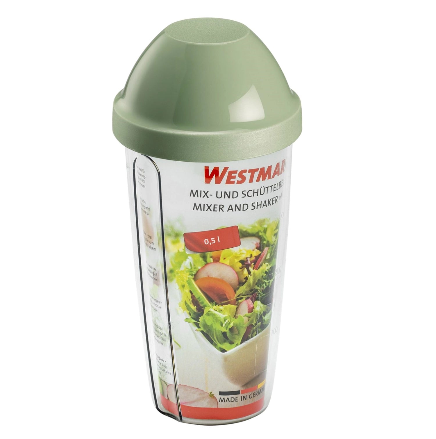 Eleganter Maxi Schüttelbecher in mintgrün, perfekt für die Zubereitung von Cocktails und Mixgetränken, bietet eine praktische Handhabung und modernes Design.