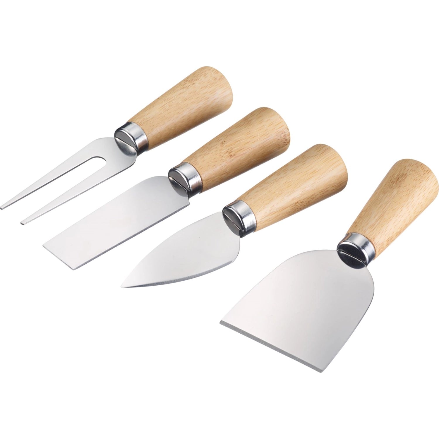 Elegantes 5-teiliges Käsemesser-Set von Westmark in stilvollem Braun, ideal für die Zubereitung und Präsentation von Käse.