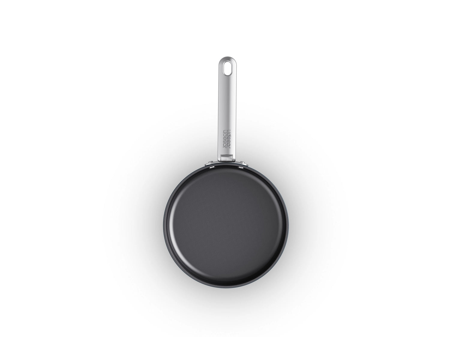 Kompakte 20 cm Bratpfanne von Joseph Joseph mit innovativem klappbarem Griff, ideal für platzsparendes Kochen und vielseitige Gerichte.