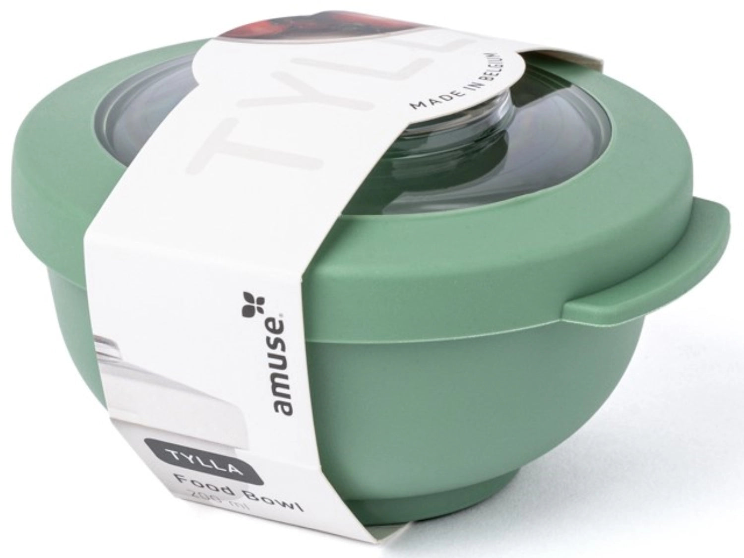 Elegante Tylla Bowl 200ml in sanftem Salbeigrün aus PP, ideal für Lunchboxen, vielseitig einsetzbar und umweltfreundlich.