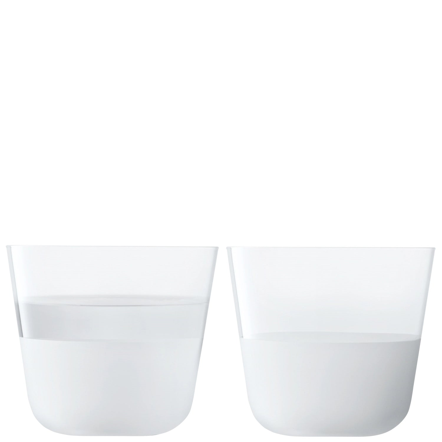 Stilvolles 2er Set Arc Contrast Trinkbecher, 260ml, in harmonischen Erdtönen, ideal für besondere Anlässe und den täglichen Genuss.