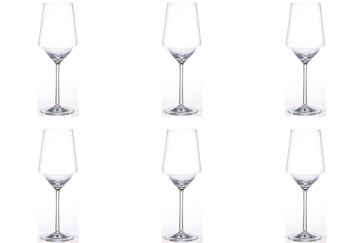 Elegantes 6er Set Weissweingläser "Belfesta/Pure" von Zwiesel, 408 ml, perfekt für genussvolle Weinabende und festliche Anlässe.