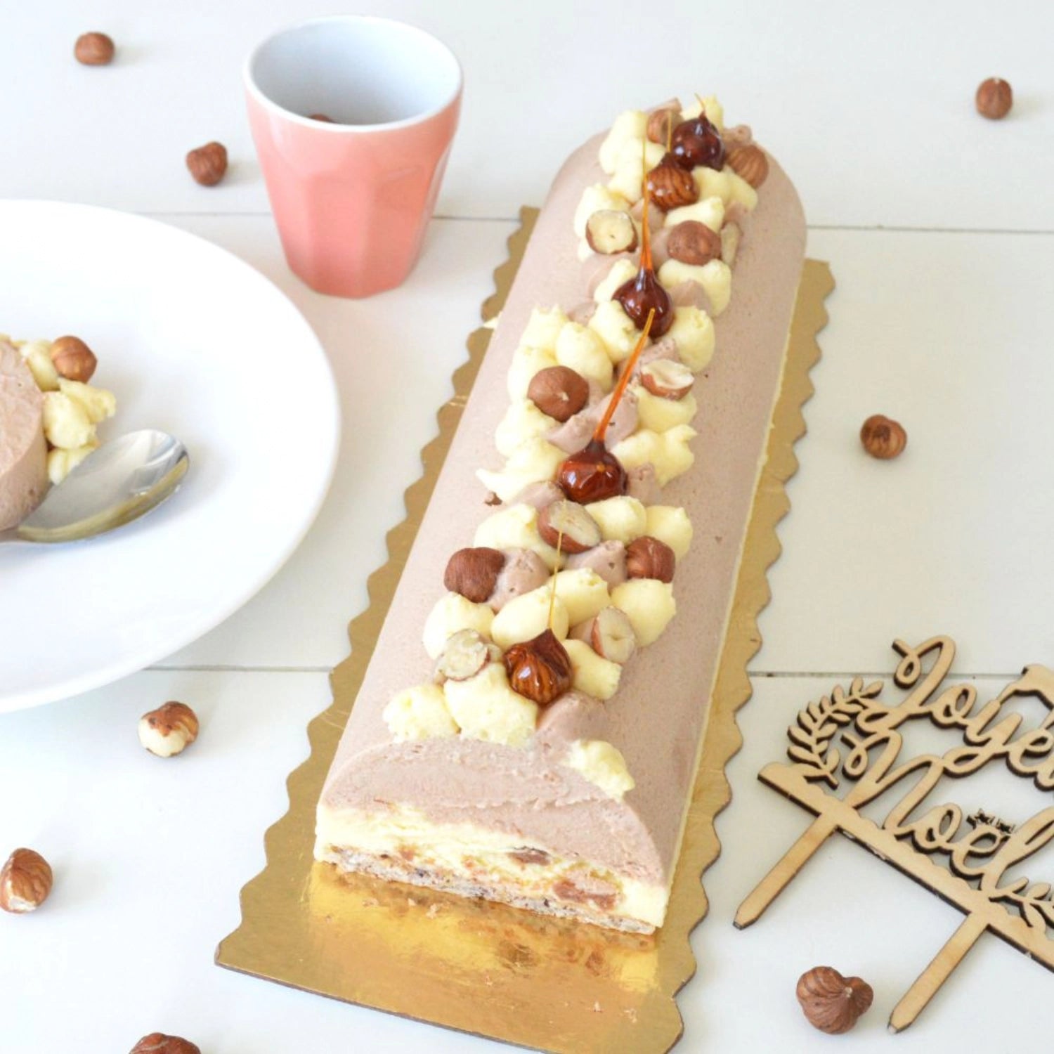 Zwei elegante Bûche Classique Backformen von Scrap Cooking, perfekt für die Zubereitung von klassischen Kuchen und festlichen Desserts.