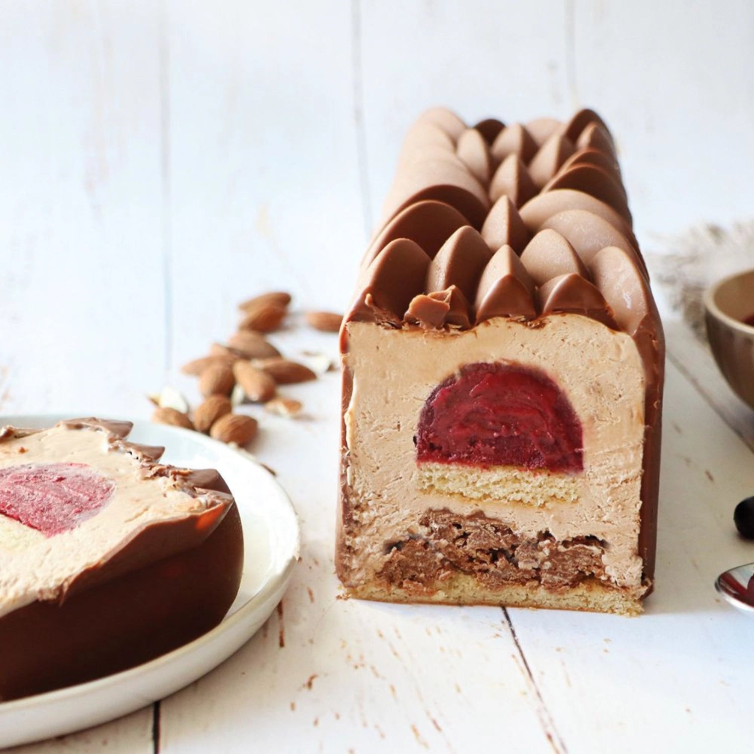 Drei praktische Bûche Instant Backformen von Scrap Cooking für kreative Backideen und elegante Dessertpräsentationen.