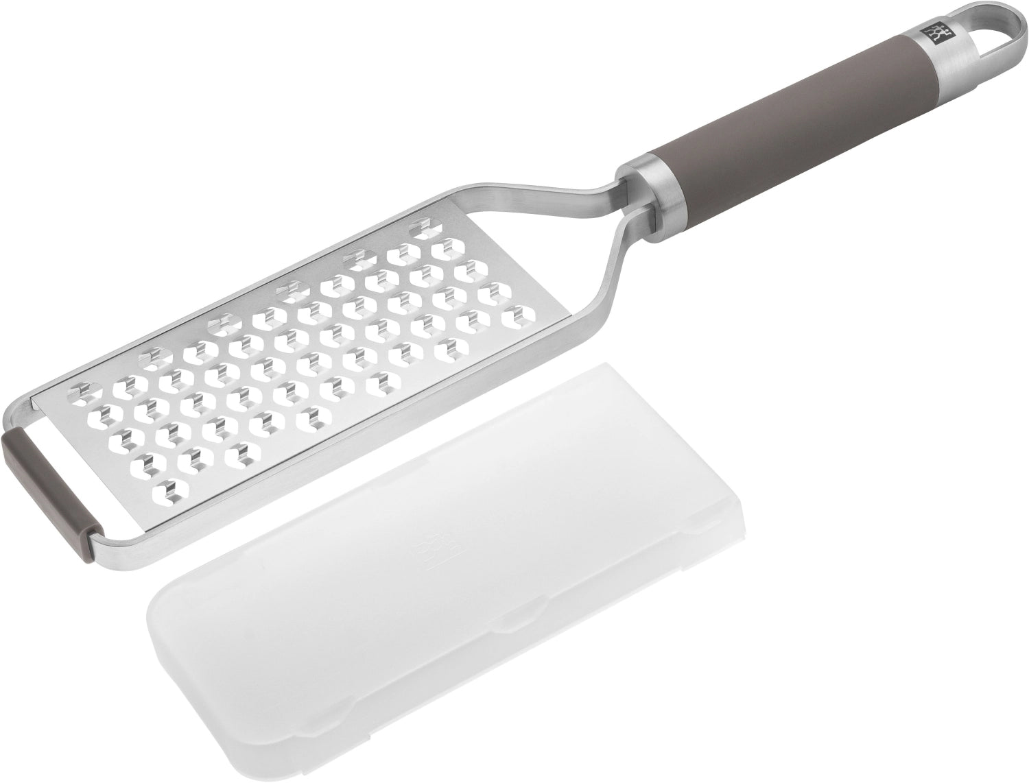 Pro Reibe 34cm Medium von Zwilling, ideal zum Reiben von Käse und Gemüse, mit ergonomischem Griff und hochwertiger Klinge für präzise Ergebnisse.