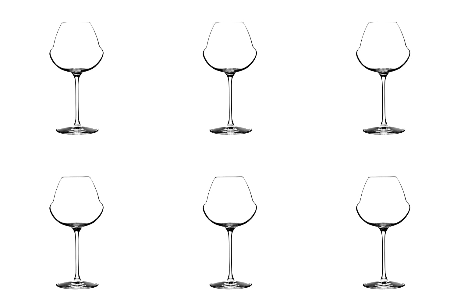 Elegantes 6er Set Oenomust Biergläser von Lehmann Glass, 42cl, ideal für Bierliebhaber, stapelbar und perfekt für gesellige Abende.