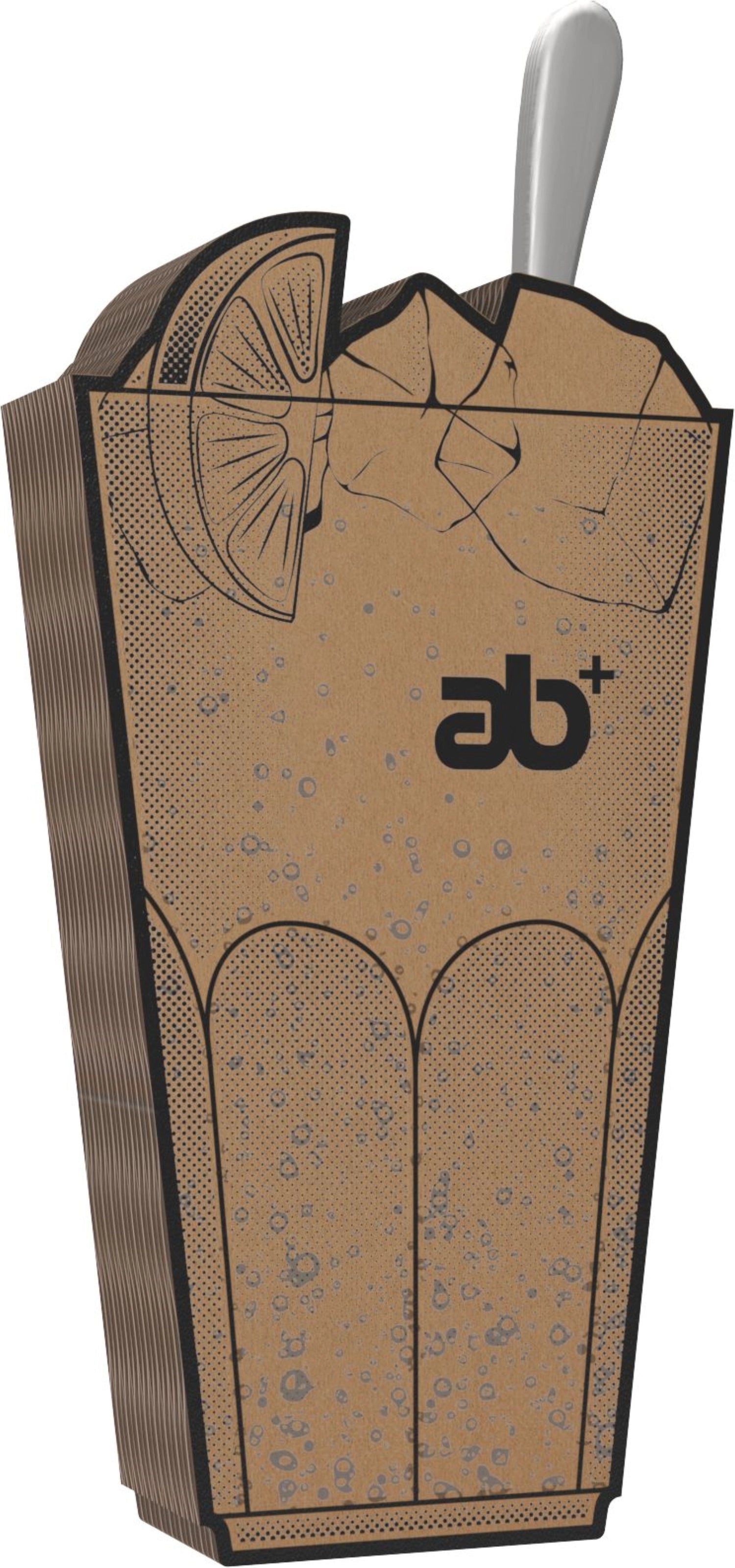 Buntes 4er Set POP Limonadenlöffel von Abert, perfekt für erfrischende Getränke und fröhliche Anlässe. Stilvolles Design und praktische Handhabung.