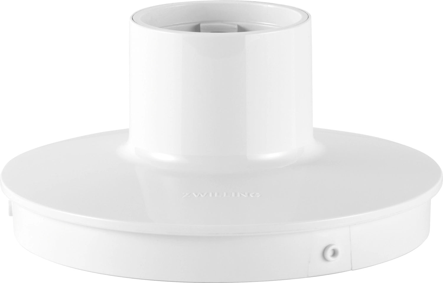 Der stilvolle Zwilling Enfinigy Häcksler in Weiß, perfekt für müheloses Zerkleinern von Lebensmitteln und ideal für jede moderne Küche.