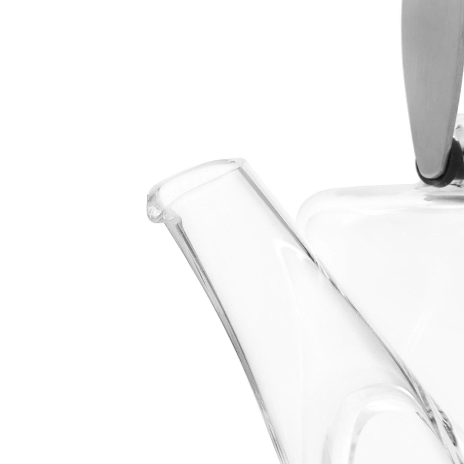 Eleganter Teekrug Bjorn aus robustem Borosilikatglas, 1,2l, ideal für stilvolles Teegenuss und ansprechende Präsentation.